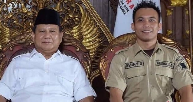 Benny Sinaga punya kedekatan dengan Prabowo Subianto,