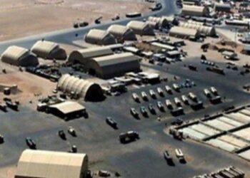 Pangkalan militer AS di Qatar.(simantab/ist)